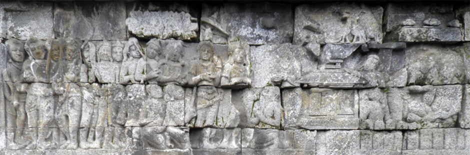 ILW Borobudur Mendut Tempelvoet 1e 37 onderwijzer