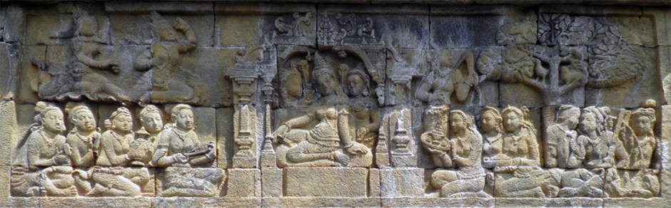 ILW Borobudur Mendut Tempelvoet 1e 09 koningin Maya