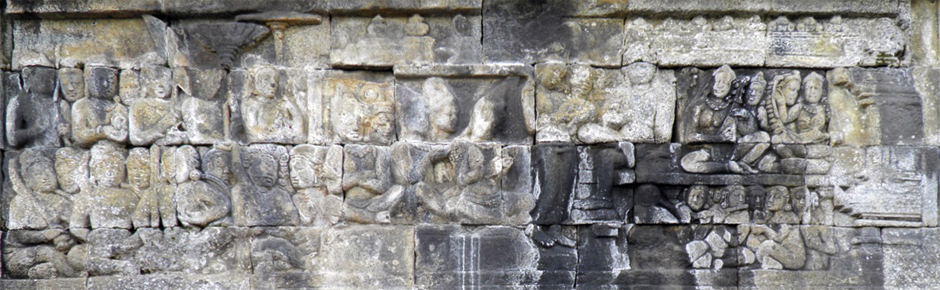 ILW Borobudur Mendut Tempelvoet 1e 52 bezoek