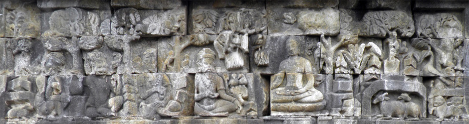 ILW Borobudur Mendut Tempelvoet 1e 75 Rudraka
