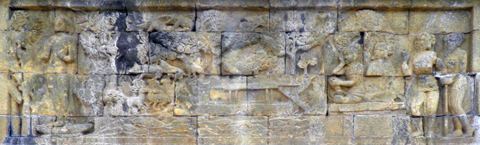 ILW Borobudur Mendut Tempelvoet 1e 115 Ganges