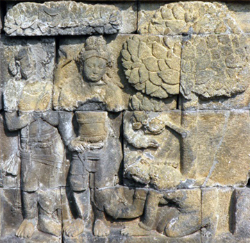 ILW Borobudur Mendut Tempelvoet 2e 107 ekaweni