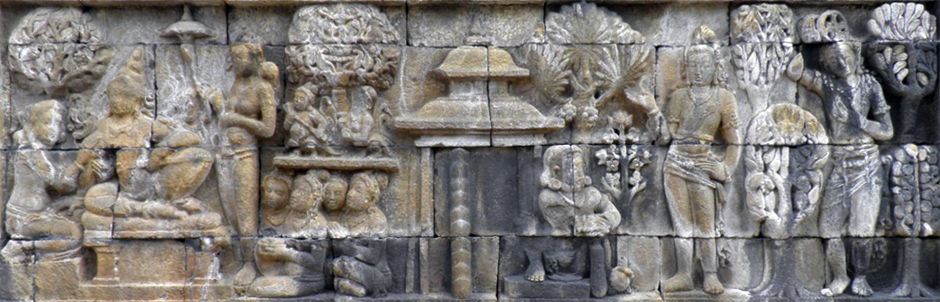 ILW Borobudur Mendut Tempelvoet 2e 112 heil der mensheid