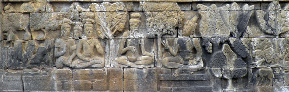 ILW Borobudur Mendut Tempelvoet 2e 15 zegelring