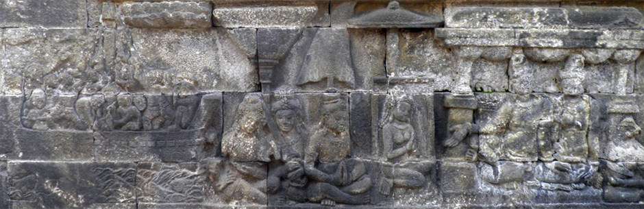 ILW Borobudur Mendut Tempelvoet 2e 23 vaartuig