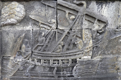 ILW Borobudur Mendut Tempelvoet 2e 53 twee master