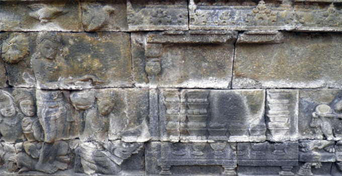 ILW Borobudur Mendut Tempelvoet 2e 66 spijzen