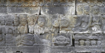 ILW Borobudur Mendut Tempelvoet 2e 74 dienaressen