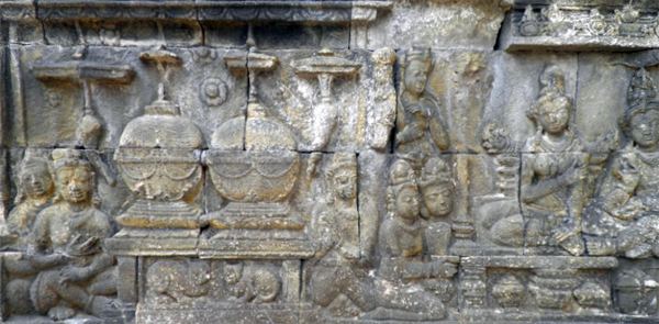 ILW Borobudur Mendut Tempelvoet 2e 80 heiligheid
