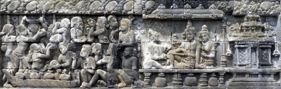 ILW Borobudur Mendut Tempelvoet 2e 82 edelstenenregen