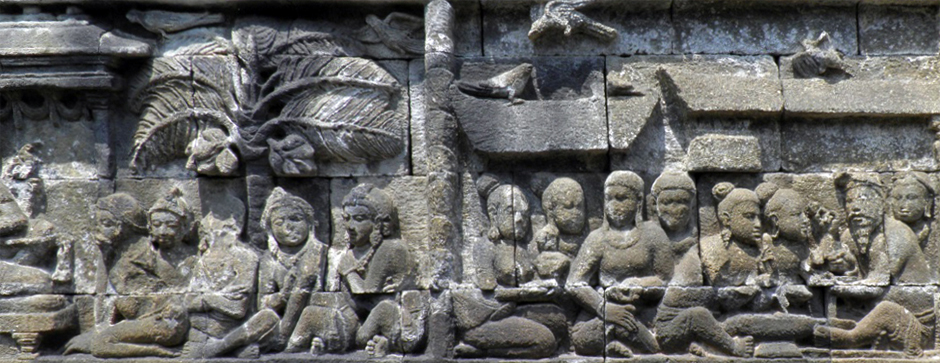 ILW Borobudur Mendut Tempelvoet 2e 98 saron