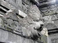 ILW Borobudur Mendut Tempelvoet Kala kop