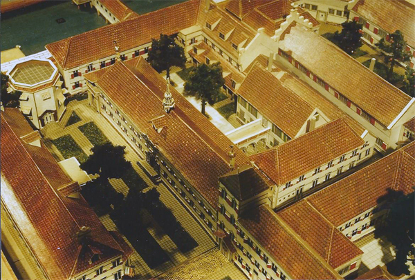 ILW Jakarta 1 Havenkanaal Maquette Kasteel 01